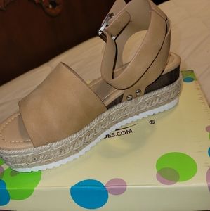 New platform sandals